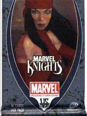 Electra Cover Marvel Knights - Vs. System 1 TCG Booster Pack: The Marvel Battles